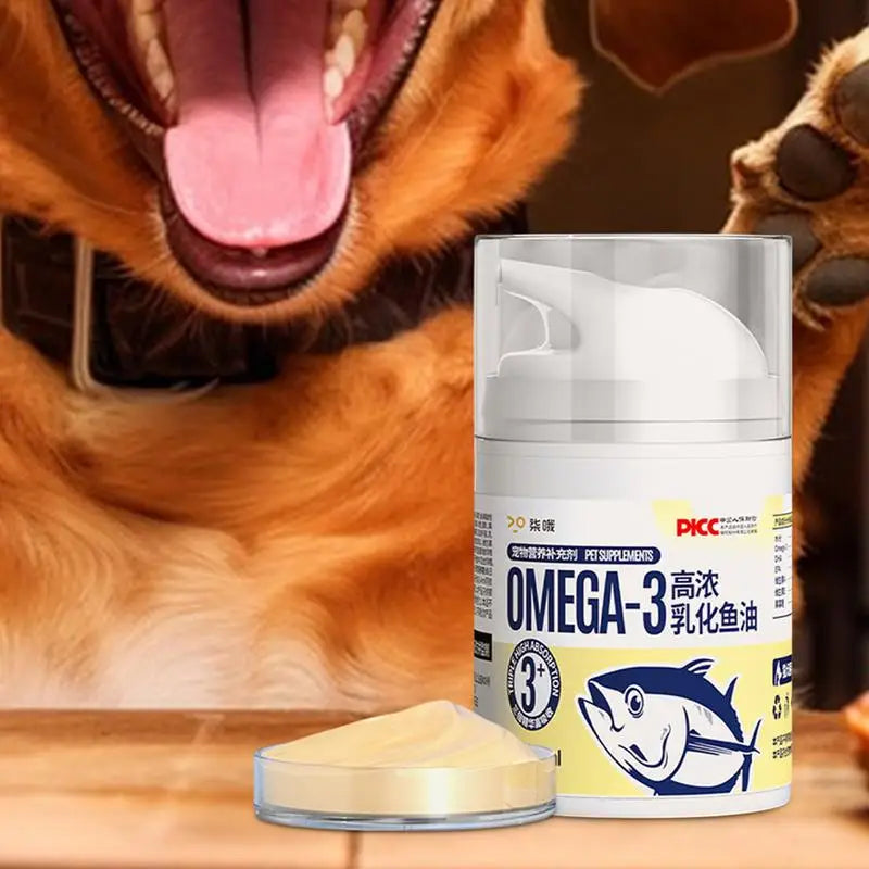 Suplemento alimentar Ômega-3 para Pelagem e Coceira de cães - ÔmegaPet Nutrition