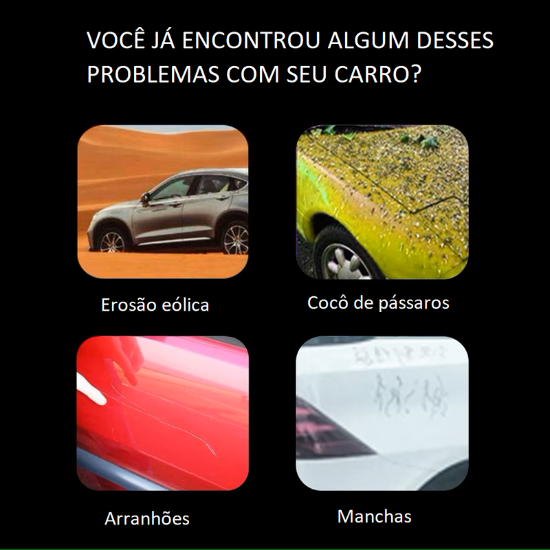 Spray de revestimento rápido para carros de alta proteção 3 em 1